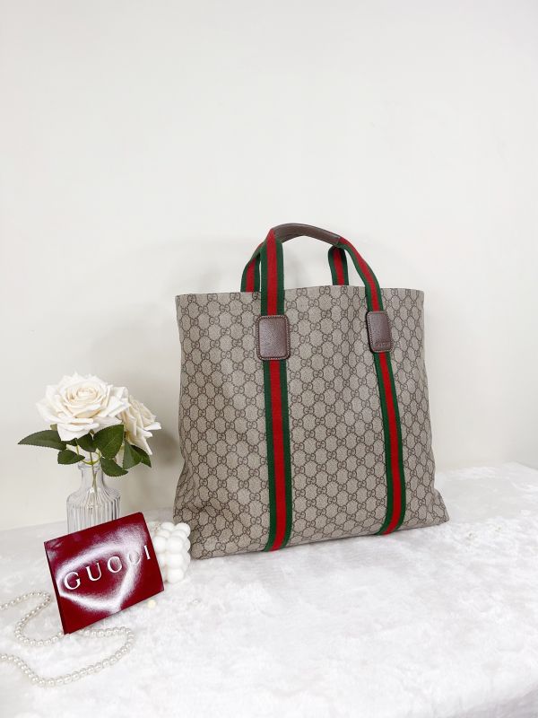 【分期0利率】GUCCI GG Tender 中型手提袋【9成新】 
