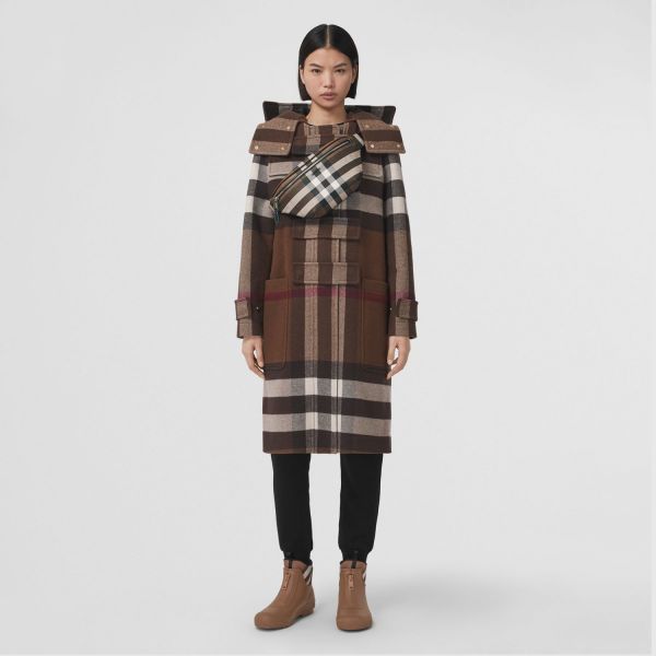 【12期0利率】BURBERRY 格紋腰包 大號【全新品】 