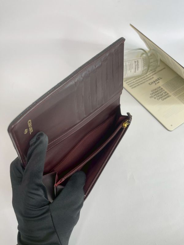 【分期0利率】CHANEL 魚子醬對開長夾【9成新】 