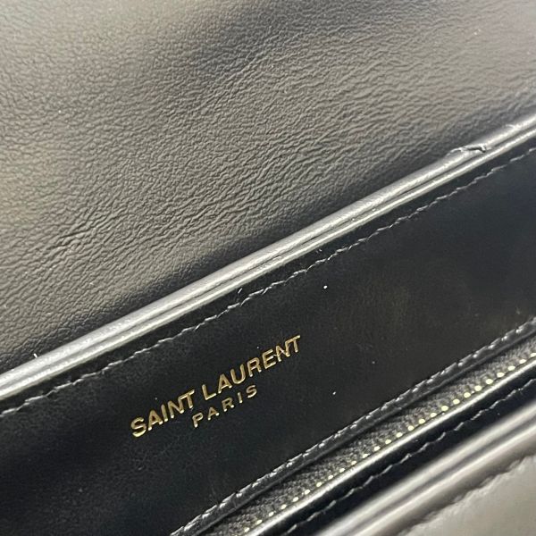 【12期0利率】YSL LOULOU絎縫皮革Toy手袋 MINI 【95成新】 