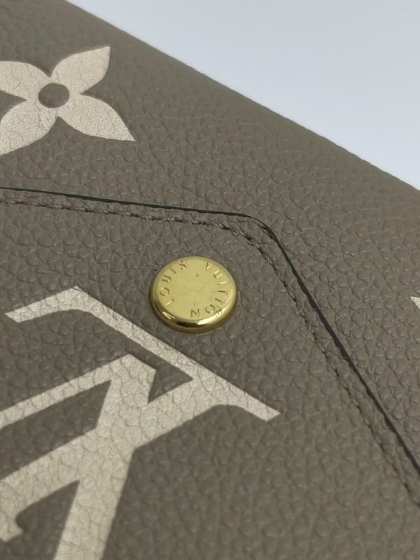 【95成新】LV Victorine皮革三折短夾 
