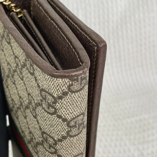 【12期0利率】GUCCI  OPHIDIA 鏈帶長夾 可拆鍊條【9成新】【】 
