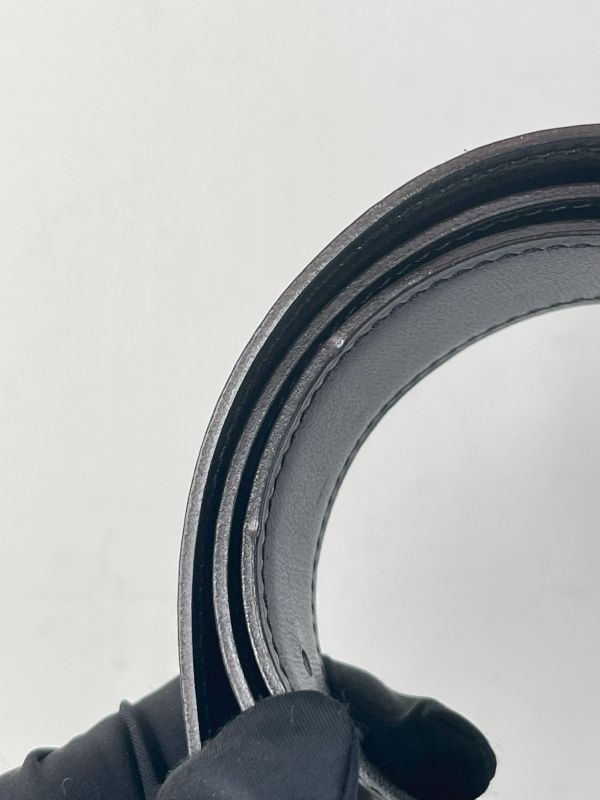 【9成新】HERMES 32MM 雙面皮帶 85CM 