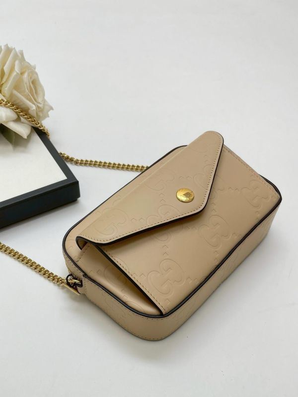 【99成新】GUCCI  SUPER MINI 鍊條包 