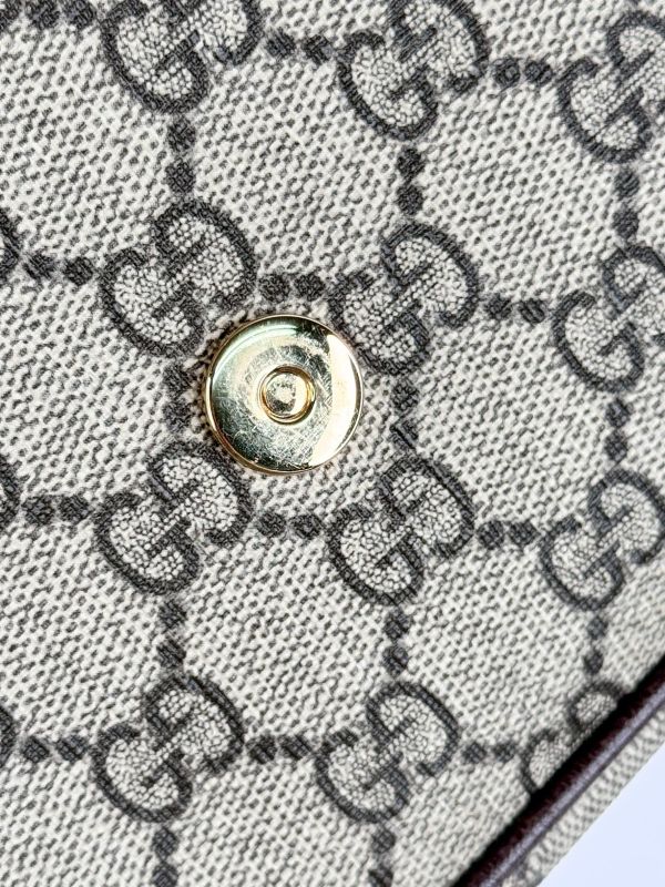 【閒置新品】GUCCI Ophidia 翻蓋斜背包 