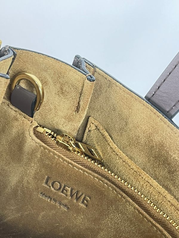 【95成新】LOEWE GATE TOP HANDLE 小牛皮兩用包 