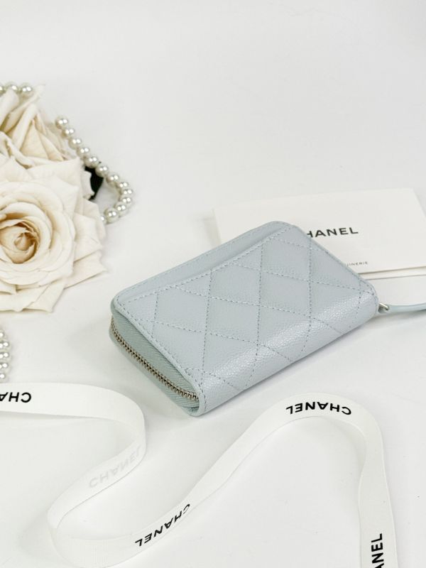 【分期0利率】CHANEL 拉鍊零錢卡包【未使用閒置品】 