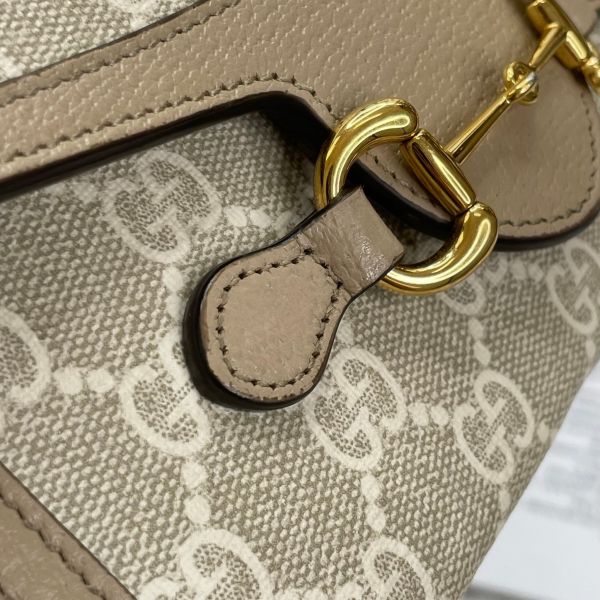 Gucci 馬銜扣 1955 迷你包【9成新】 
