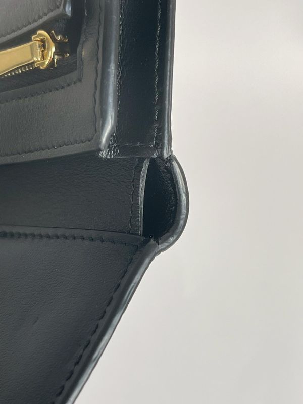 【95成新】CELINE STRAP粒面小牛皮錢包 