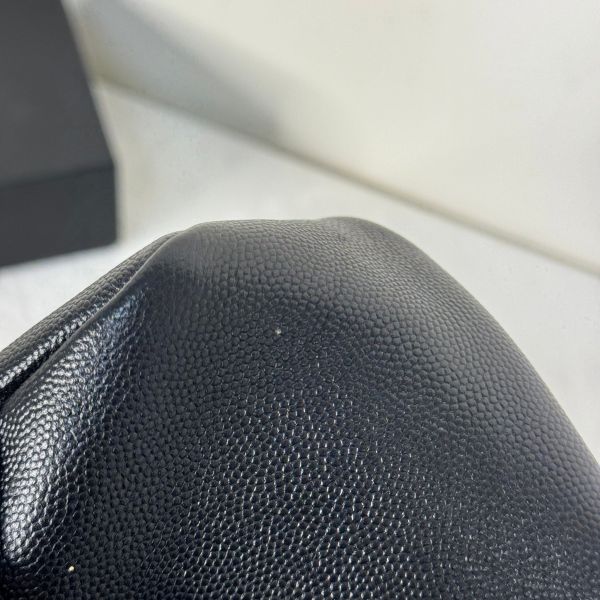 【12期0利率】Chanel 鉚釘牛皮Deauville後背包【9成新】 