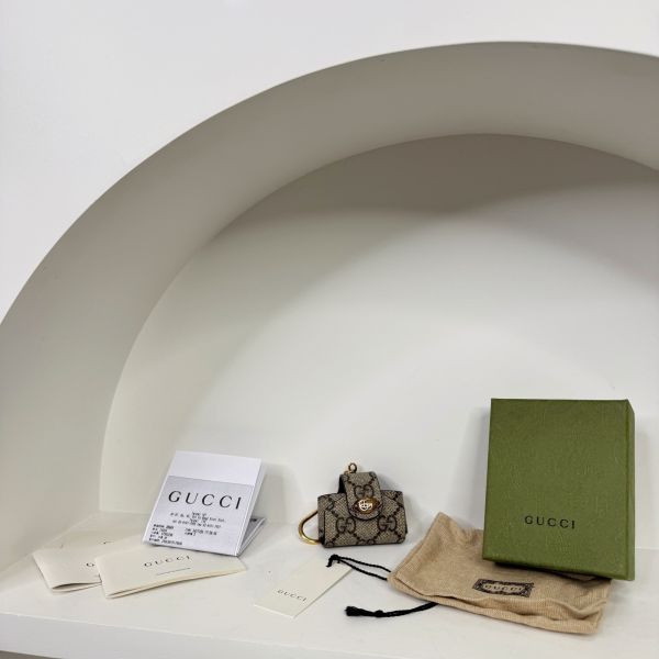 【12期0利率】GUCCI AIRPODS 耳機套【24年7月台灣購證】【95成新】 