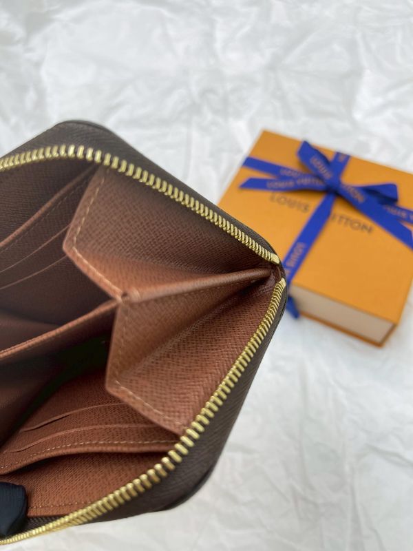 【未使用閒置品】LV 拉鏈零錢包 