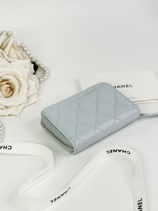 【分期0利率】CHANEL 拉鍊零錢卡包【未使用閒置品】 