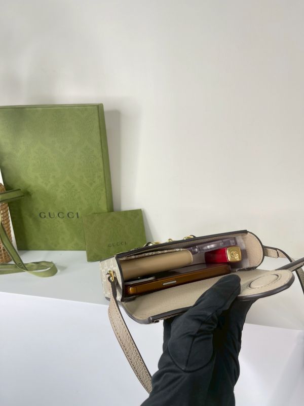 【分期0利率】Gucci 馬銜扣 1955 迷你包【95成新】 