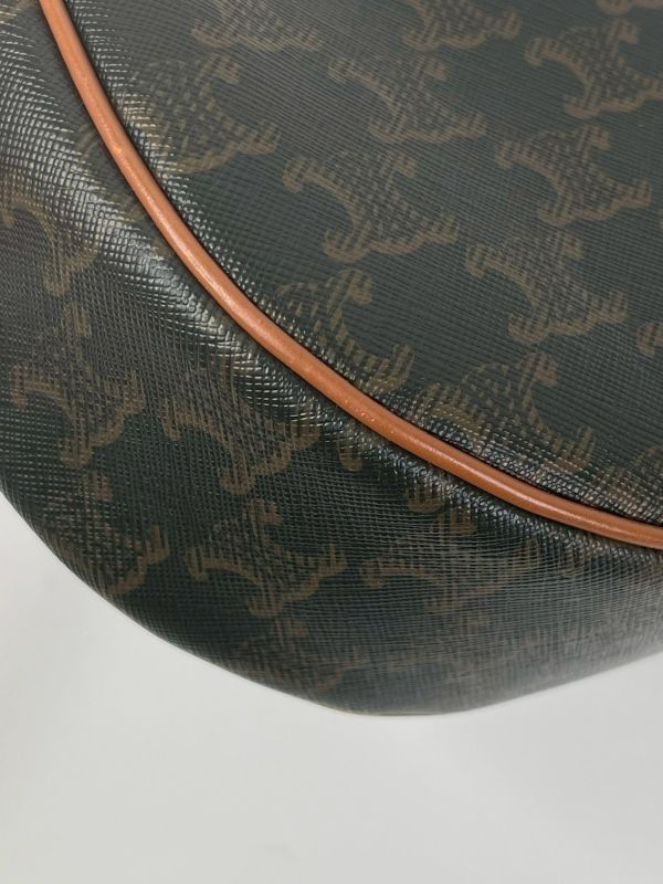 【9成新】CELINE AVA 標誌印花牛皮革手袋 