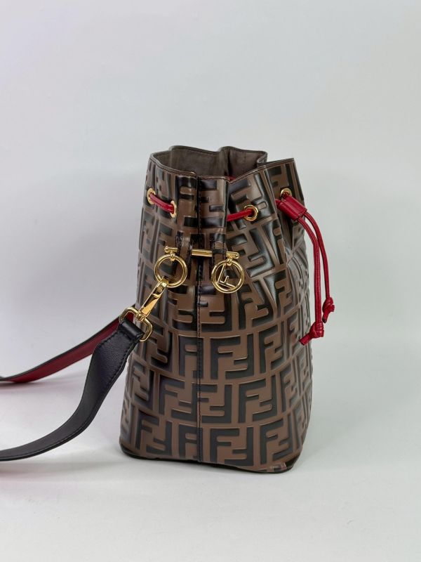 【9成新】FENDI  Mon Tresor 水桶包 大號 