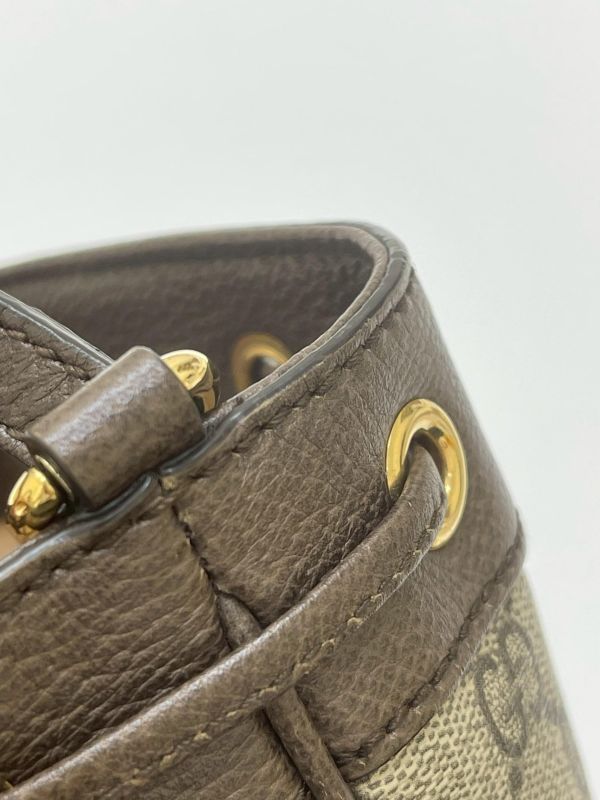 【9成新】GUCCI OPHIDIA GG 迷你水桶 