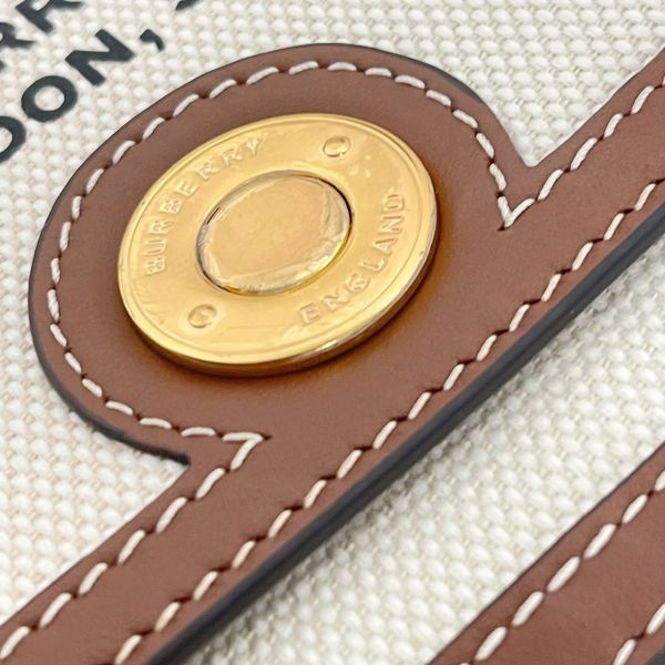 【12期0利率】BURBERRY HORSEFERRY 印花帆布斜背包【95成新】 