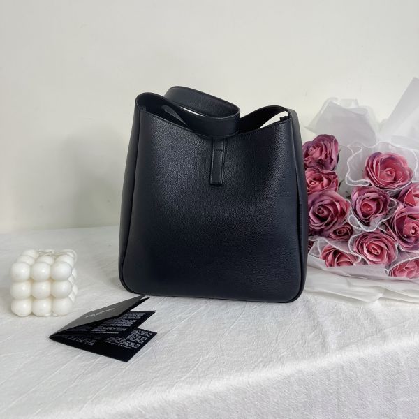 【12期0利率】YSL LE 5 À 7荔枝皮HOBO【95成新】 