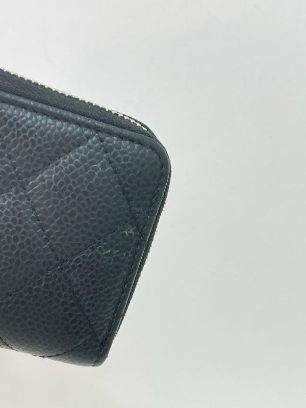 【9成新】CHANEL COCO 拉鍊零錢卡包 