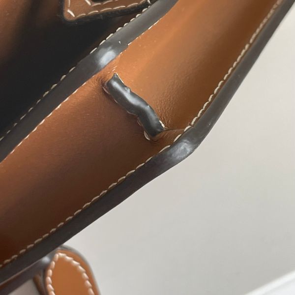 【12期0利率】BURBERRY MINI HORSEFERRY斜背包【99成新】 