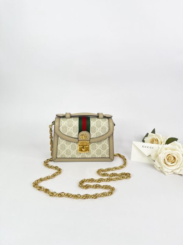 【分期0利率】GUCCI Ophidia迷你肩揹袋【95成新】