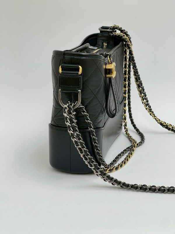 【99成新】CHANEL  Gabrielle hobo 芯片款流浪包 中號 