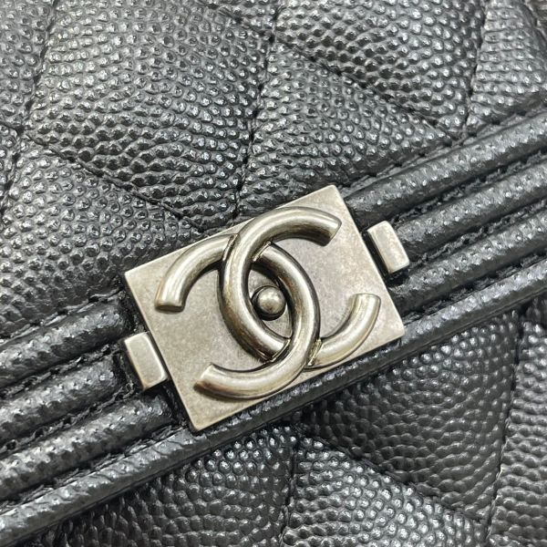 【12期0利率】【全新品】Chanel BOY三折短夾 