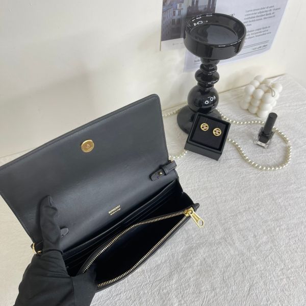 【12期0利率】BURBERRY LOLA TB WOC黑金【9成新】 
