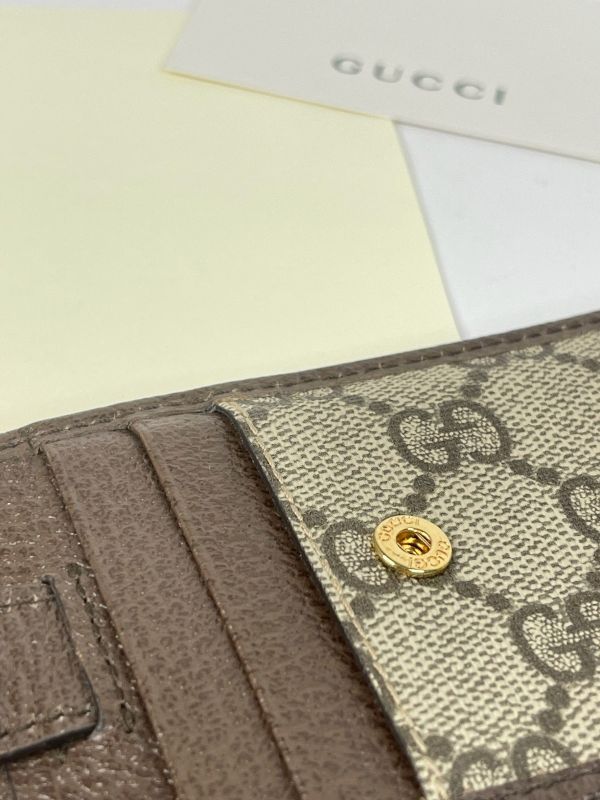 【分期0利率】GUCCI OPHIDIA 3卡零錢包【95成新】 