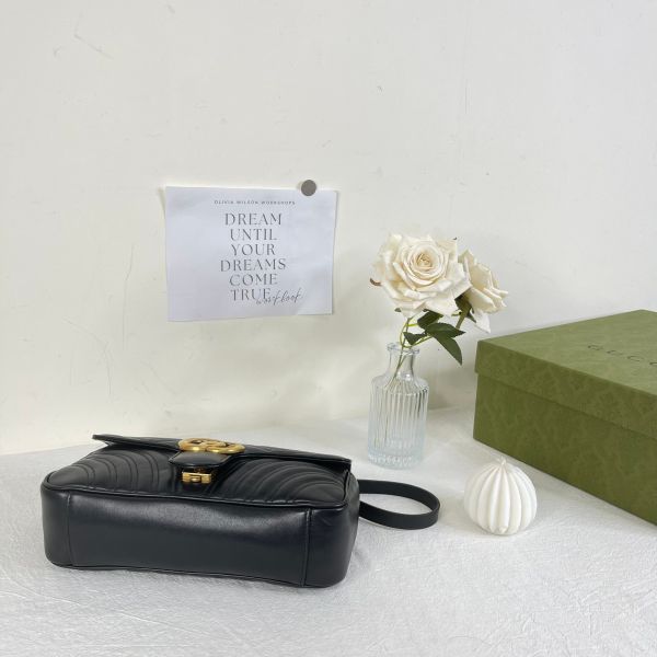 【12期0利率】GUCCI Marmont 小號肩背包【9成新】 