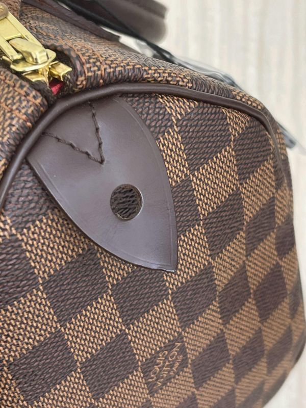 【95成新】LV SPEEDY 25 棋盤格(無背帶款) 