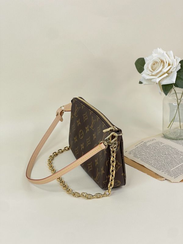 【分期0利率】LV Pochette Accessoires 大麻將包【全新品】