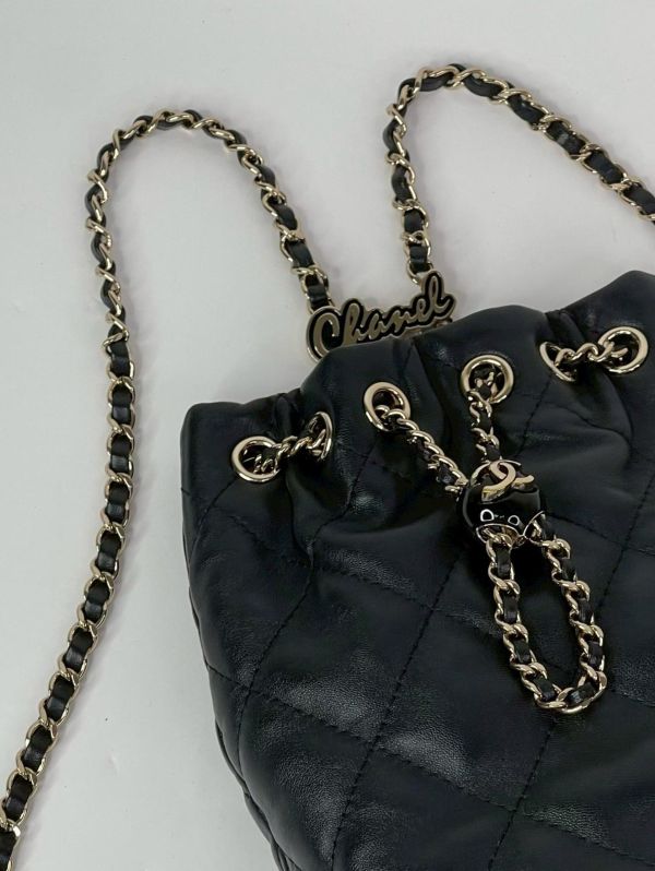 【9成新】CHANEL 24S 束口後背包 