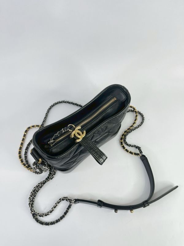 【85成新】CHANEL Gabrielle hobo 流浪包小號 