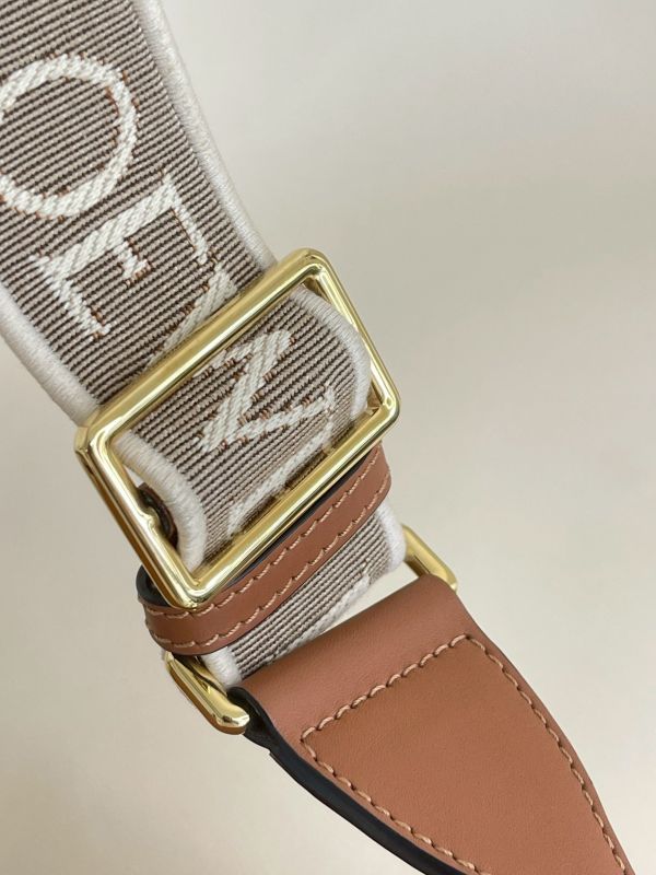 【分期0利率】LOEWE MINI GATE 雙層包 焦糖【95成新】 
