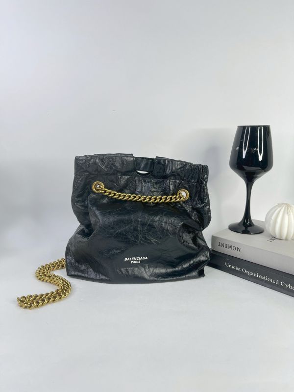 【99成新】BALENCIAGA CRUSH 肩背包   小號 