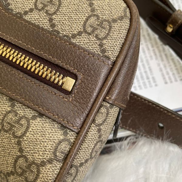 【12期0利率】【二手】GUCCI Ophidia  GG Supreme可拆式腰包 