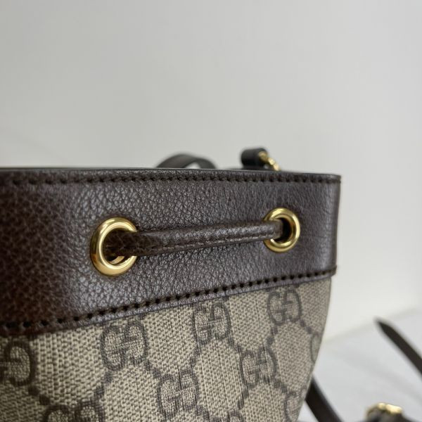 【分期0利率】GUCCI OPHIDIA GG 迷你水桶袋 【99成新】 