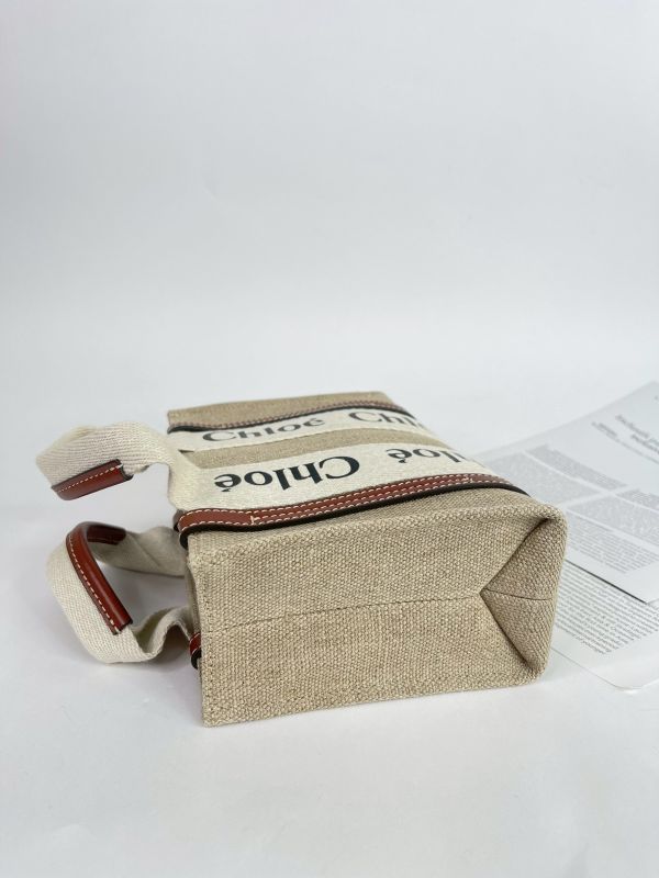 【95成新】CHLOE WOODY TOTE 迷你 棕 