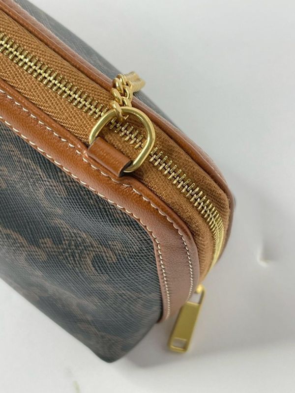 【95成新】CELINE 旋門滿版迷你貝殼包 