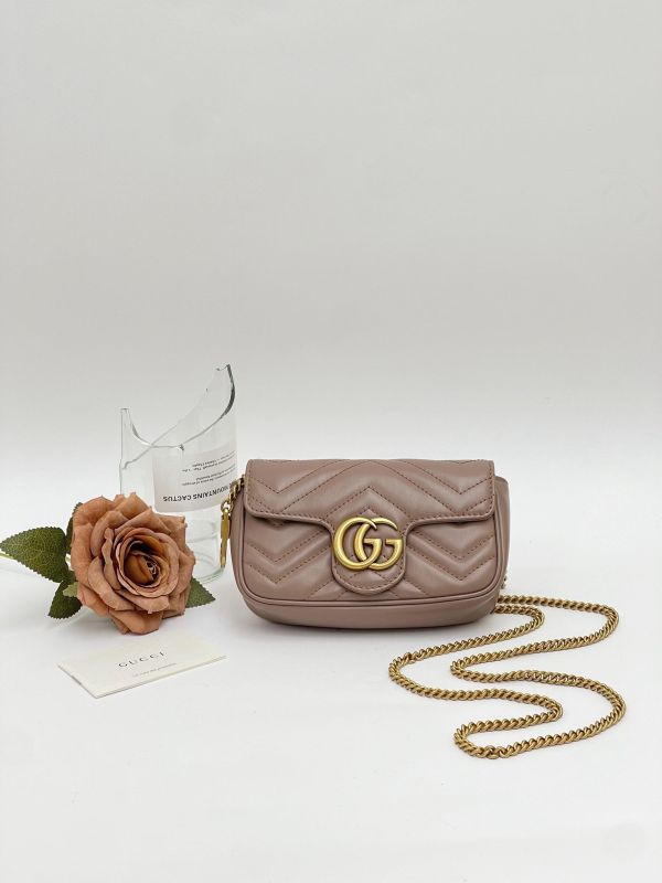 【95成新】GUCCI Marmont 迷你肩背包 