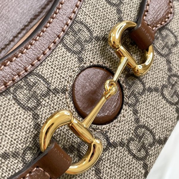 【12期0利率】Gucci 馬銜扣 1955 迷你包【95成新】 