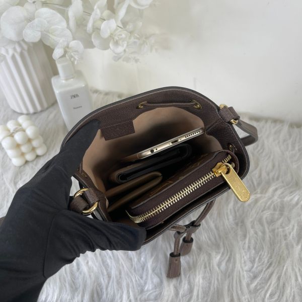 【12期0利率】GUCCI OPHIDIA  GG  迷你水桶袋 【95成新】 