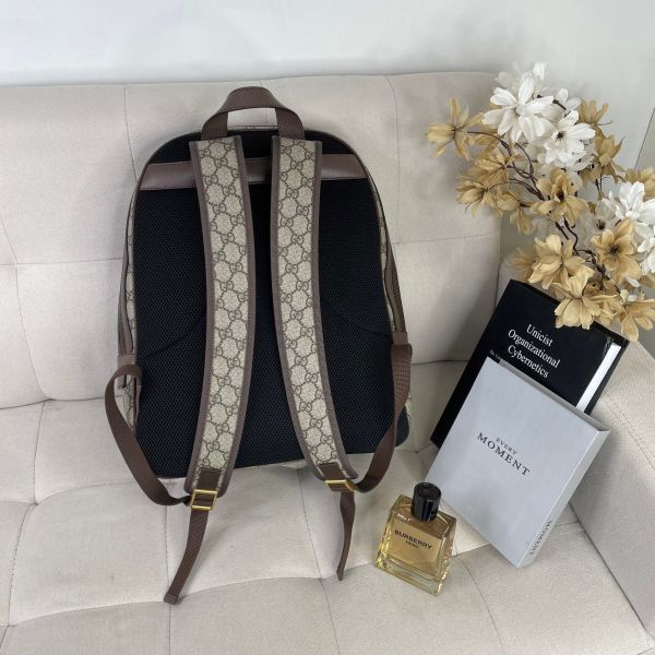 【12期0利率】GUCCI OPHIDIA GG紅綠織帶背包【95成新】 