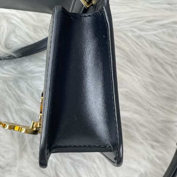 【12期0利率】BURBERRY BT 平滑牛皮 MINI小方胖【9成新】 