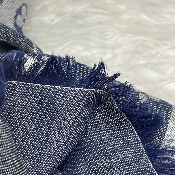 【12期0利率】LV Monogram Denim 披肩【99成新】 