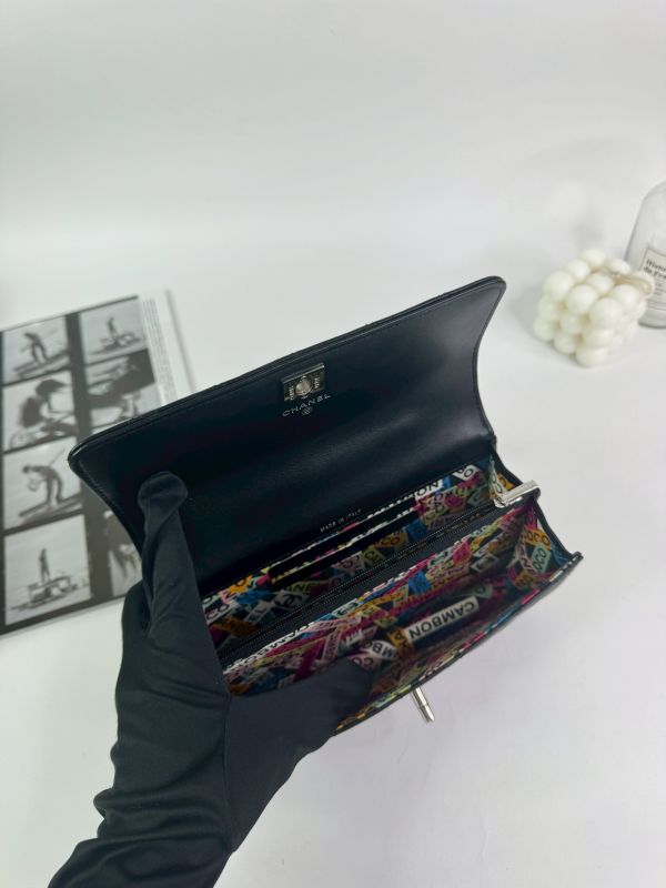 【分期0利率】CHANEL 24C琺瑯 HANDLE WOC【95成新】