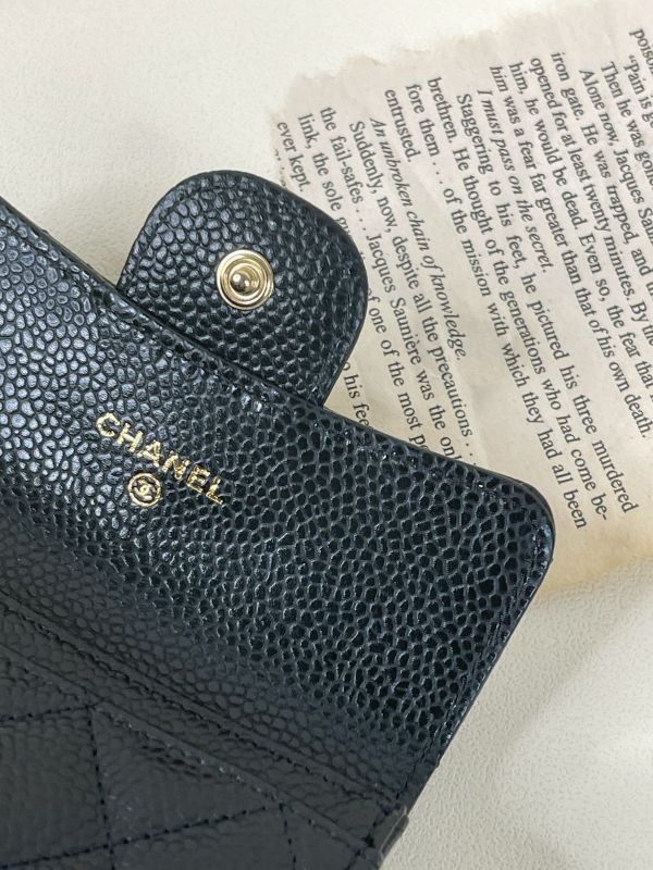 【分期0利率】CHANEL COCO 牛皮零錢卡包【全新品】 