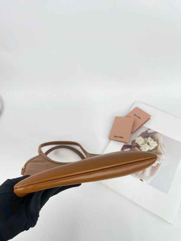 【95成新】MIUMIU IVY 皮革手提包 MINI 